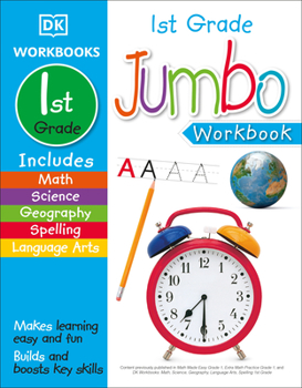 Paperback Jumbo 1st Grade Workbook Book