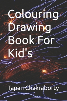 Paperback Colouring Drawing Book For Kid's Book