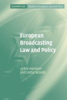 Paperback European Broadcasting Law and Policy Book