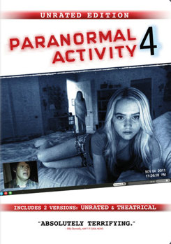 DVD Paranormal Activity 4 Book