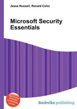 Paperback Microsoft Security Essentials Book