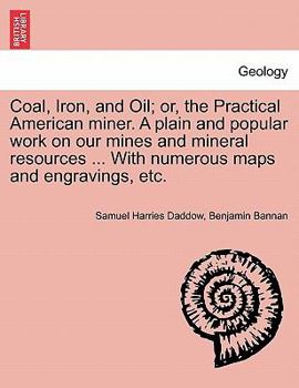 Paperback Coal, Iron, and Oil; or, the Practical American miner. A plain and popular work on our mines and mineral resources ... With numerous maps and engravin Book