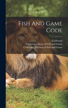 Hardcover Fish And Game Code Book