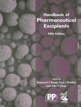 Hardcover Handbook of Pharmaceutical Excipients Book