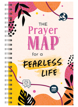 Spiral-bound The Prayer Map for a Fearless Life Book