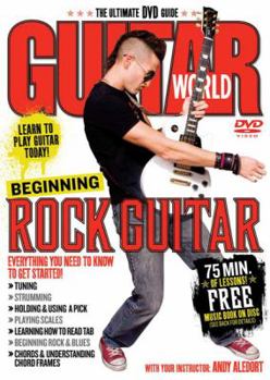 DVD Guitar World -- Beginning Rock Guitar: Everything You Need to Know to Get Started!, DVD Book