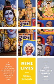 Paperback Nine Lives: In Search of the Sacred in Modern India Book