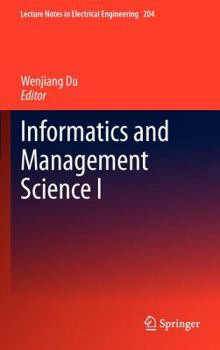 Hardcover Informatics and Management Science I Book