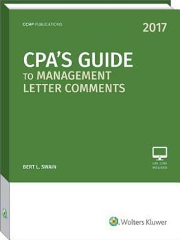Paperback CPA's Guide to Management Letter Comments (2017) Book