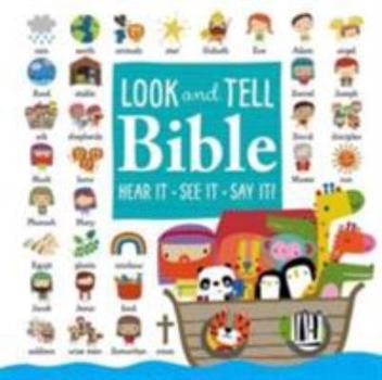 Board book The Look and Tell Bible: Bible Stories in Rebus Format Book