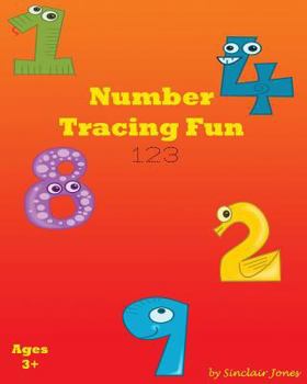 Paperback Number Tracing Fun Book