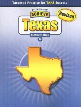 Paperback Achieve Texas Mathematics, Grade 8 Book