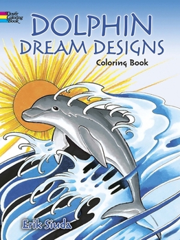 Paperback Dolphin Dream Designs Coloring Book