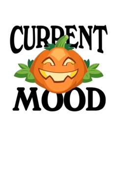 Paperback Notebook: Halloween pumpkin Jack O'Lantern Costume gifts 120 Pages, 6x9 Inches, Blank Book