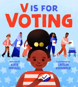 Hardcover V Is for Voting Book