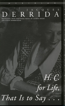 Hardcover H. C. for Life, That Is to Say... Book