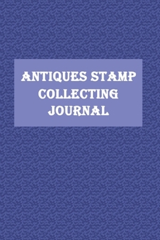 Paperback Antiques Stamp Collecting Journal Book