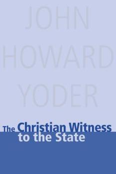 Paperback Christian Witness to the State Book