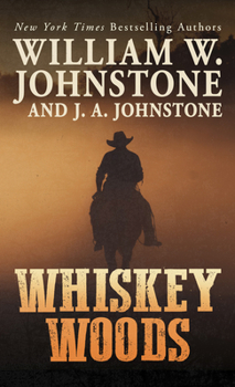 Paperback Whiskey Woods [Large Print] Book
