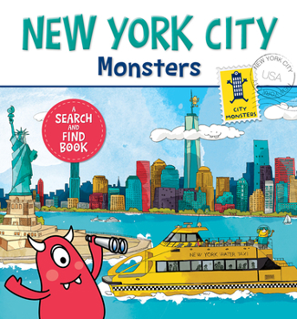 Board book New York City Monsters: A Search-And-Find Book