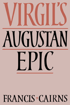 Hardcover Virgil's Augustan Epic Book