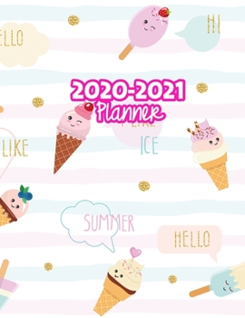 2020-2021 Planner: Two Year Calendar Organizer and Goal Journal | January 2020 - December 2021 Daily, Weekly and Monthly Planner Book with Back Sticker Expression Wall for 2 Years | Design Code 209966