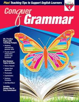 Paperback Conquer Grammar G 4 Workbook Book