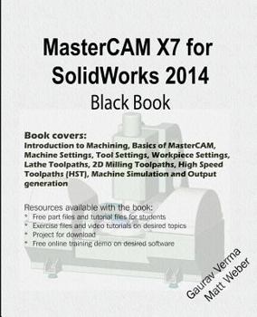 Paperback MasterCAM X7 for SolidWorks 2014 Black Book