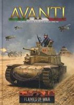 Hardcover Flames of War: Mid War: Italian: Avanti Army Book