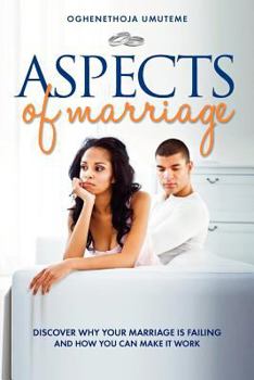 Paperback Aspects of Marriage Book