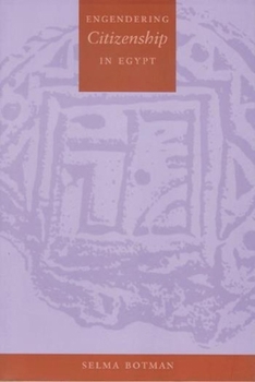 Paperback Engendering Citizenship in Egypt Book