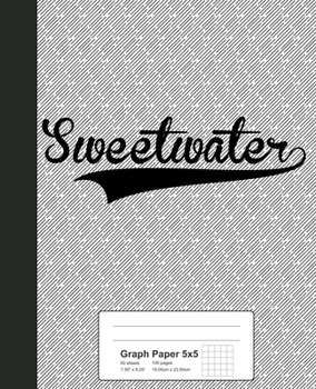 Paperback Graph Paper 5x5: SWEETWATER Notebook Book