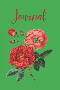 Paperback Journal: Vintage Flower Lined Notebook to Write In for Journaling, Diary Writing, and Improving Mental Clarity Book