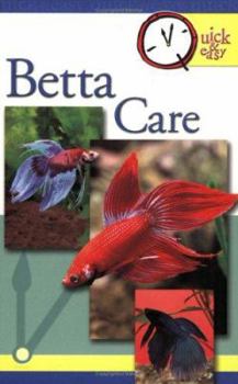 Paperback Quick & Easy Betta Care Book