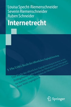 Paperback Internetrecht [German] Book