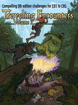Hardcover Traveling Encounters volume 1: Challenging encounters for CR 1 thru CR 5 Book
