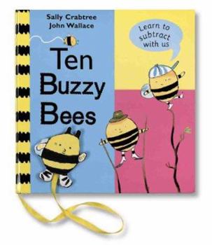 Hardcover Ten Buzzy Bees [With Attached Finger Puppet] Book