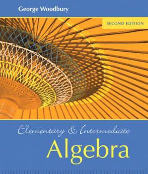 Hardcover Elementary and Intermediate Algebra Book