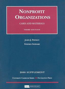Paperback Cases and Materials on Nonprofit Organizations Supplement Book