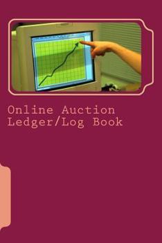 Paperback Online Auction Ledger/Log Book