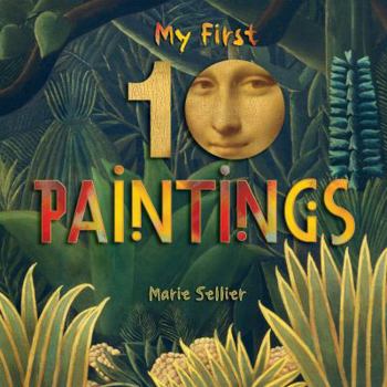 Hardcover My First 10 Paintings Book