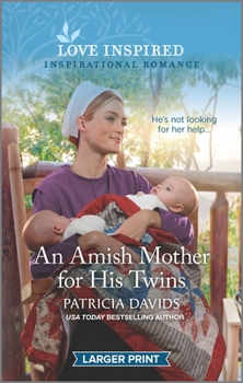 Mass Market Paperback An Amish Mother for His Twins [Large Print] Book