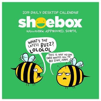Calendar Shoebox 2019 Desk Calendar Book