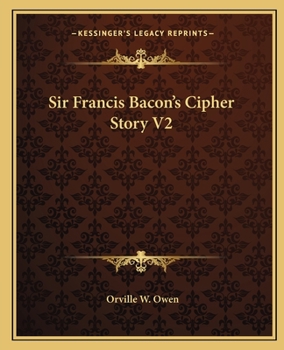 Paperback Sir Francis Bacon's Cipher Story V2 Book