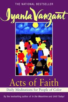 Paperback Acts of Faith: Meditations for People of Color Book