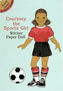 Paperback Courtney the Sports Girl Sticker Paper Doll Book