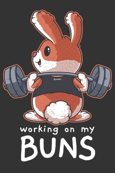 2020 Week To View Dated Planner Diary: 6x9 Inches Paperback Weightlifting Bunny Rabbit Working On My Buns