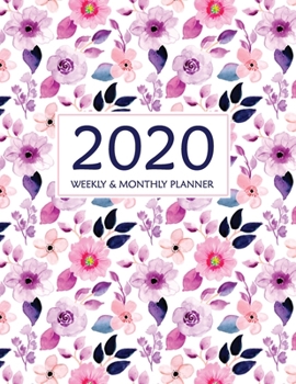 2020 Planner Weekly and Monthly: 12 Months  Calendar from January 2020 to December 2020 2 Year Daily Weekly Monthly Calendar Planner, To Do List Academic Schedule Agenda Logbook