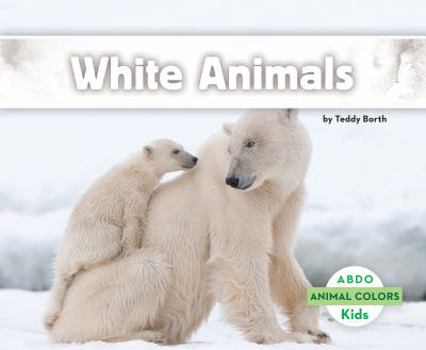 Library Binding White Animals Book