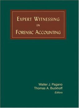 Hardcover Expert Witnessing in Forensic Accounting Book